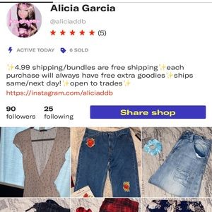 Depop account